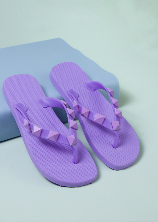 Flip Flops Rock Lila