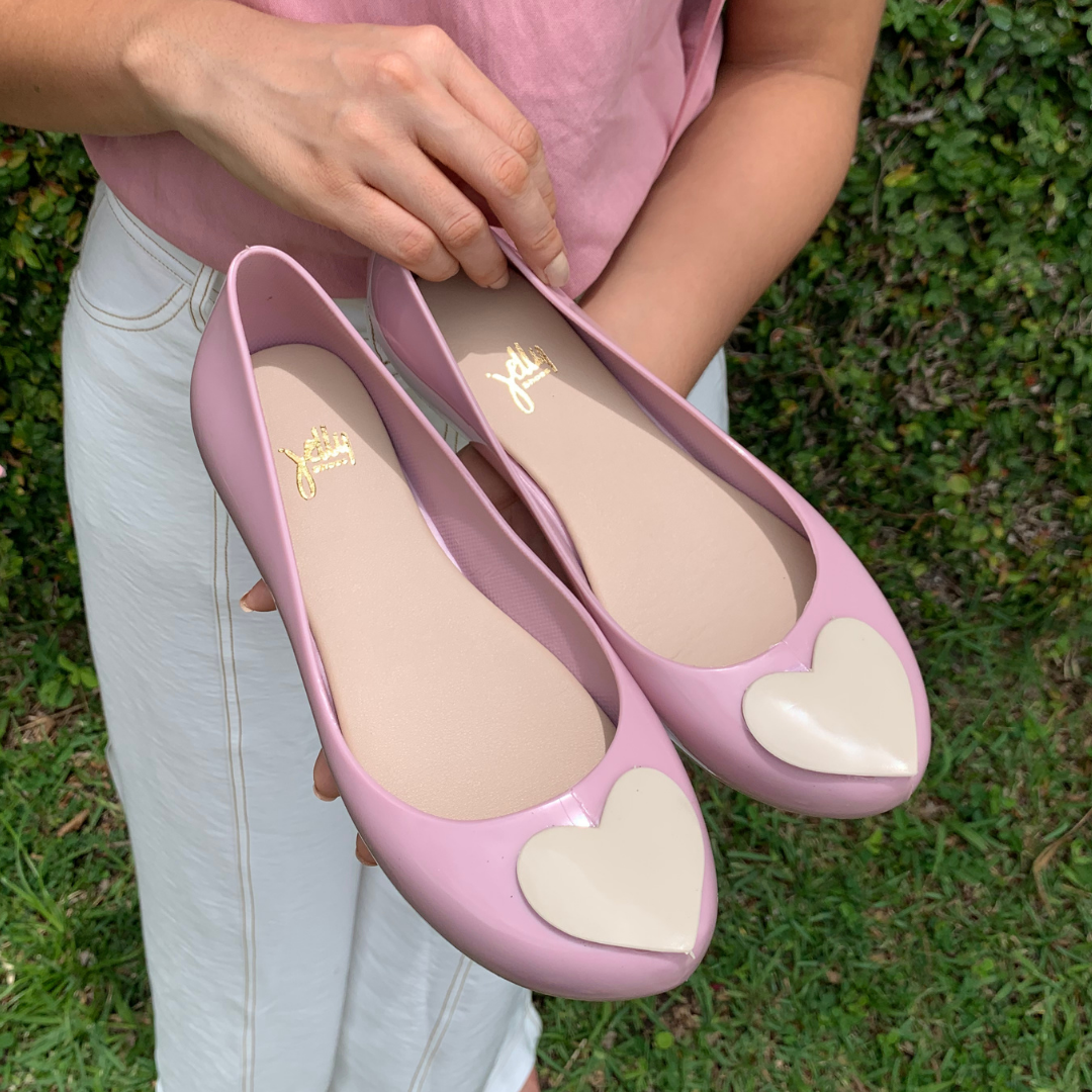 Zapatos de moda plasticos