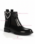 Botines Angelina Lovely con Flecos y Corazón