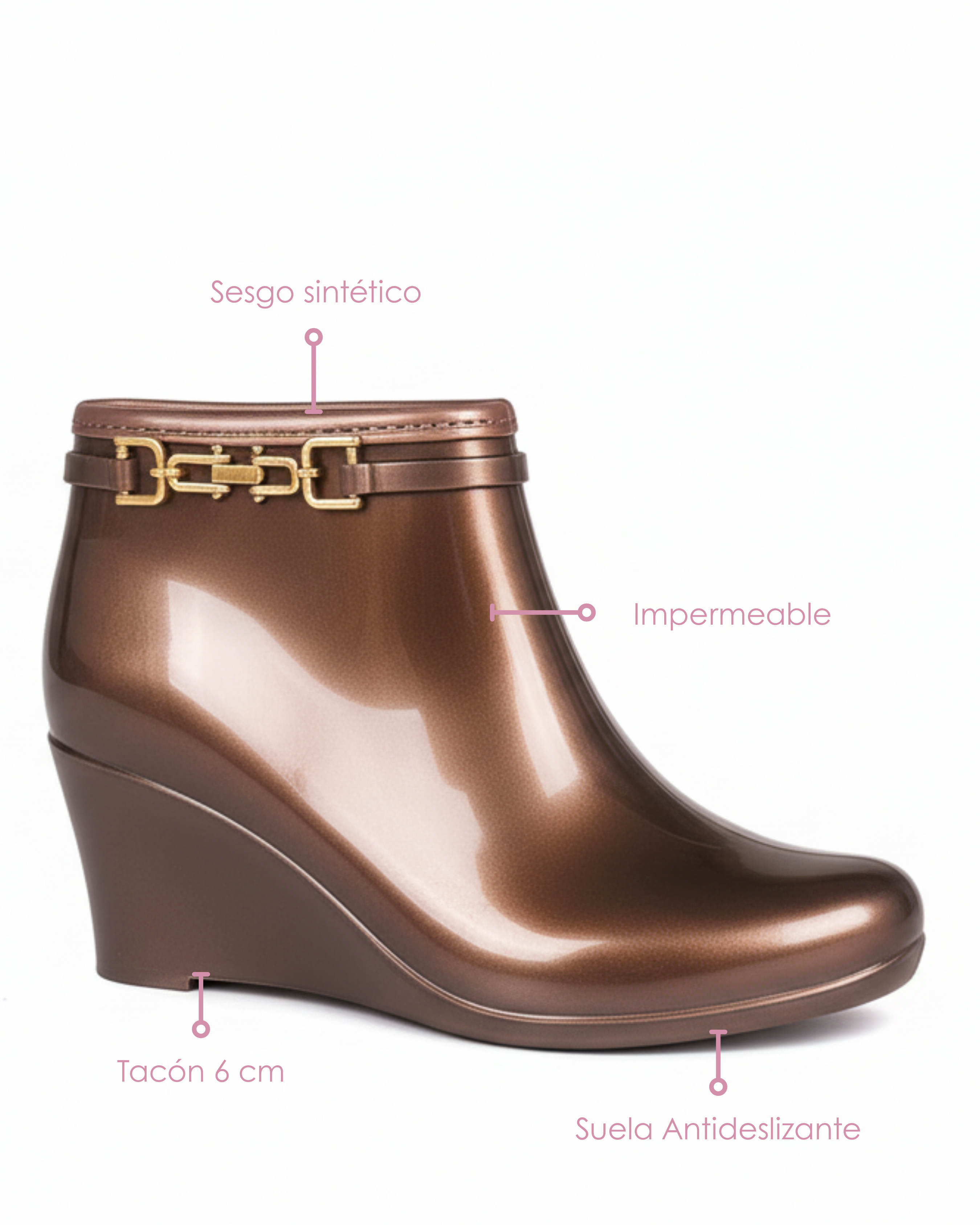 Botines San Miguel Herraje con Tacón