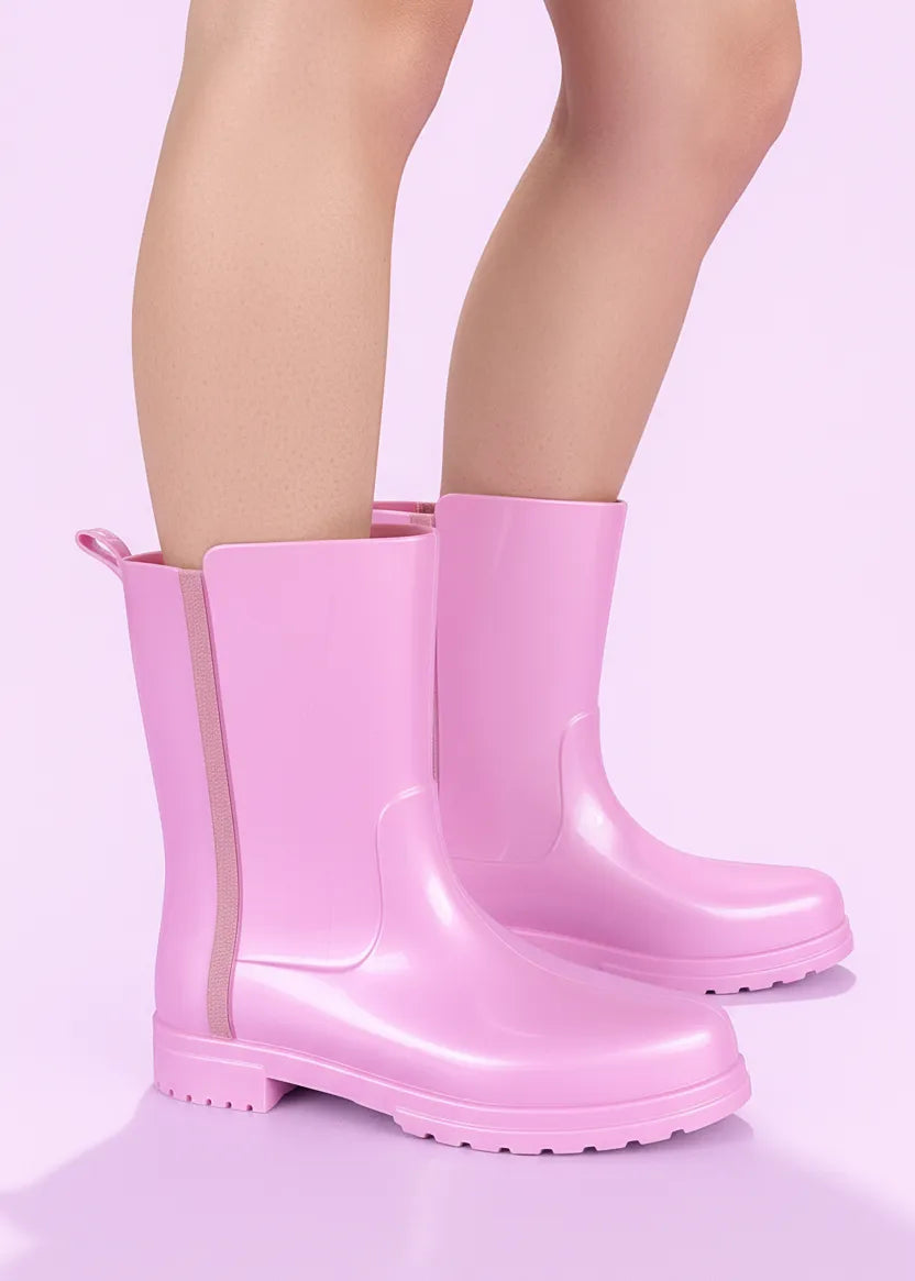 Botas Hanna Glitter con Detalle Lateral
