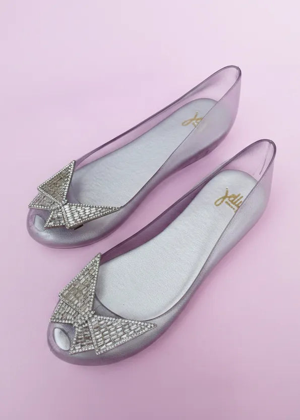 Baletas Gabriela Diamond Clear