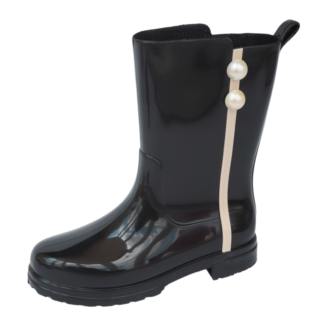 Hanna Pearls Negro/Beige