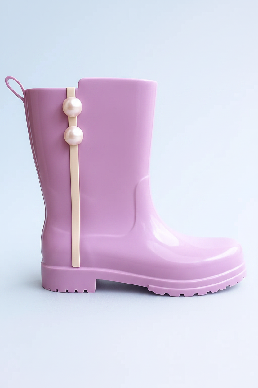 Botas Hanna Pearls en PVC