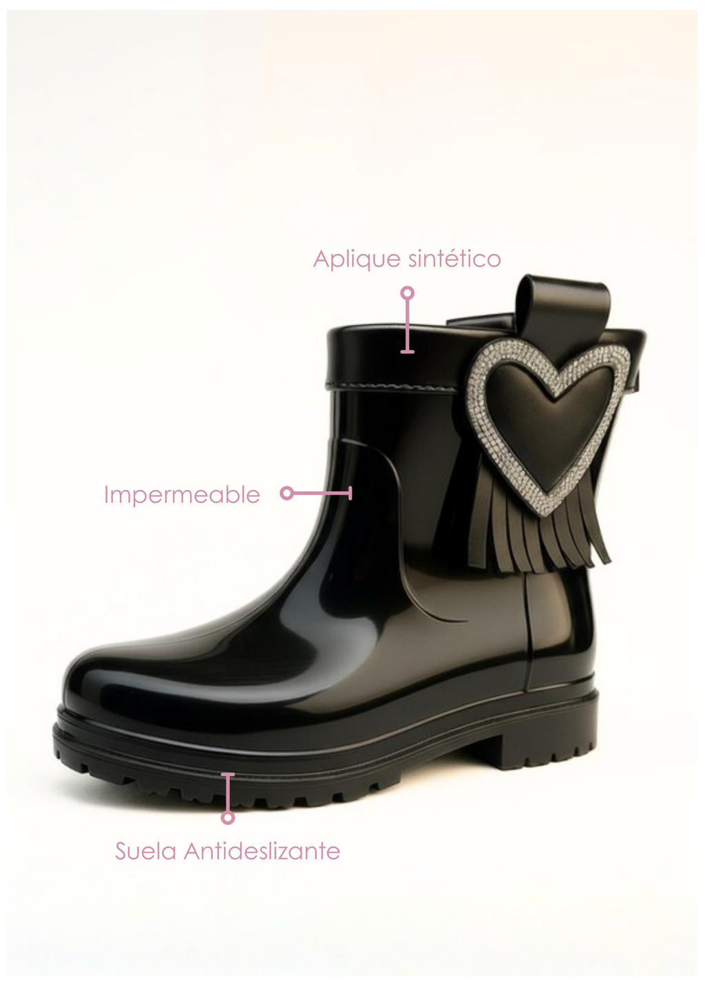 Botas Kelly Lovely con Corazón