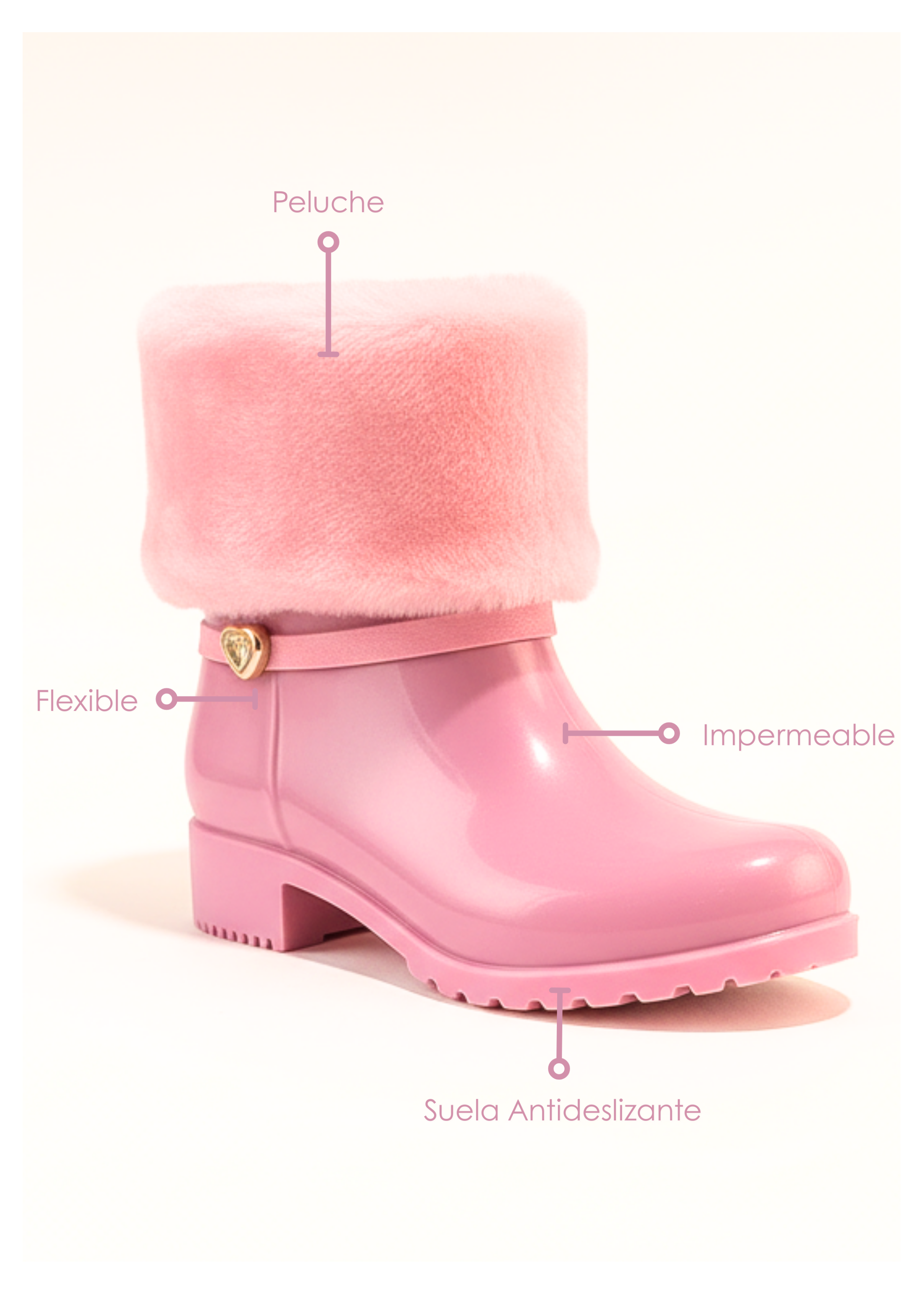 Botas Sofía Fur Con Peluche