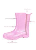 Botas Hanna Glitter con Detalle Lateral