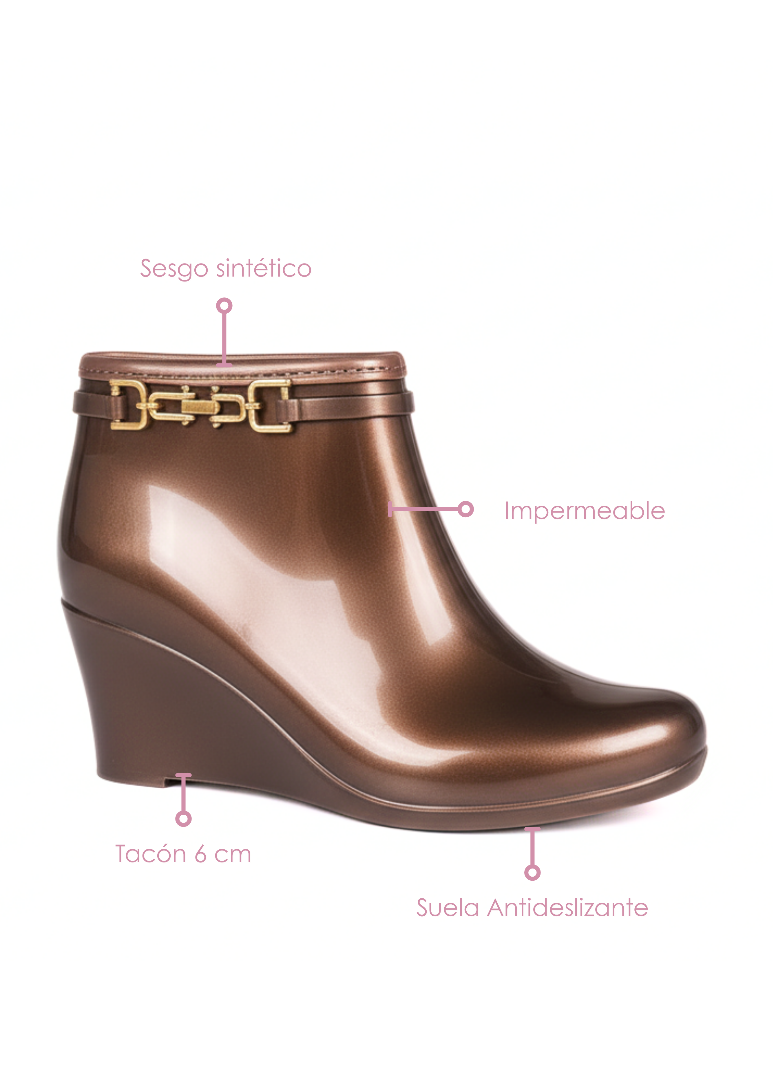 Botines San Miguel Herraje con Tacón