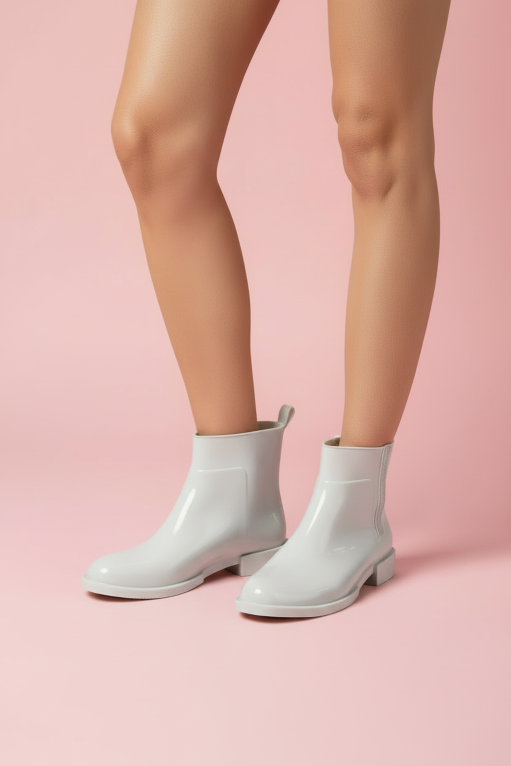 Botines Angelina Glitter detalle en el lateral