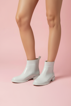 Botines Angelina Glitter detalle en el lateral