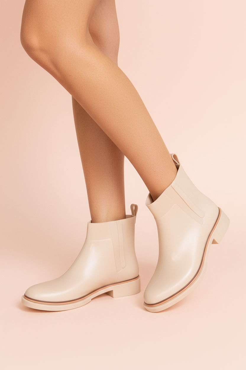 Botines Angelina Force Con Aplique Bicolor