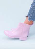 Botines Angelina en PVC punta ovalada