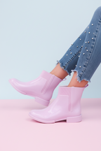 Botines Angelina en PVC punta ovalada