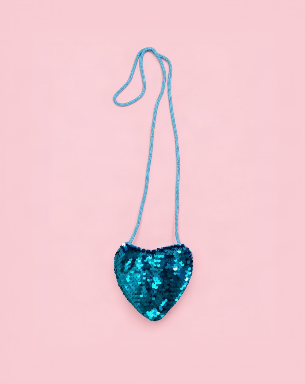 Mini Bag Corazón Lentejuelas