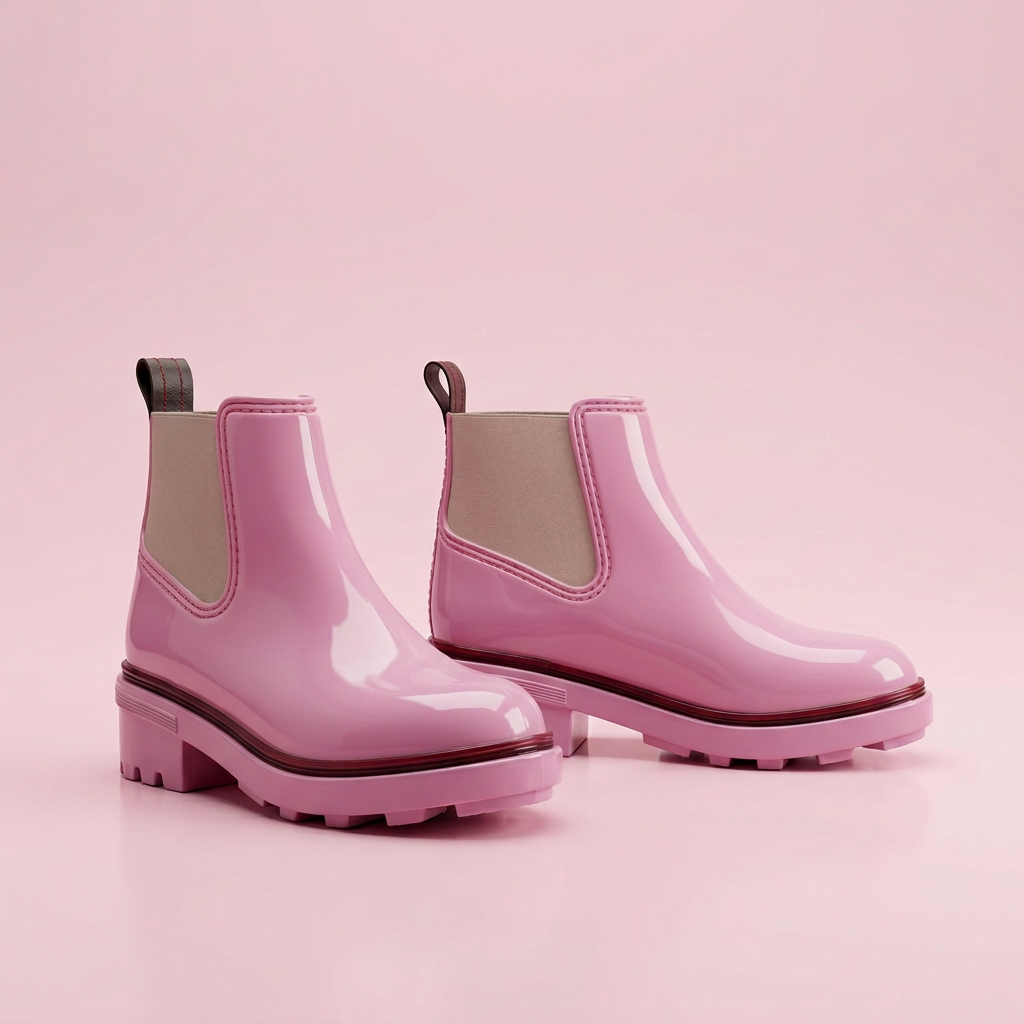 Botas Charlotte Cherry Force en PVC