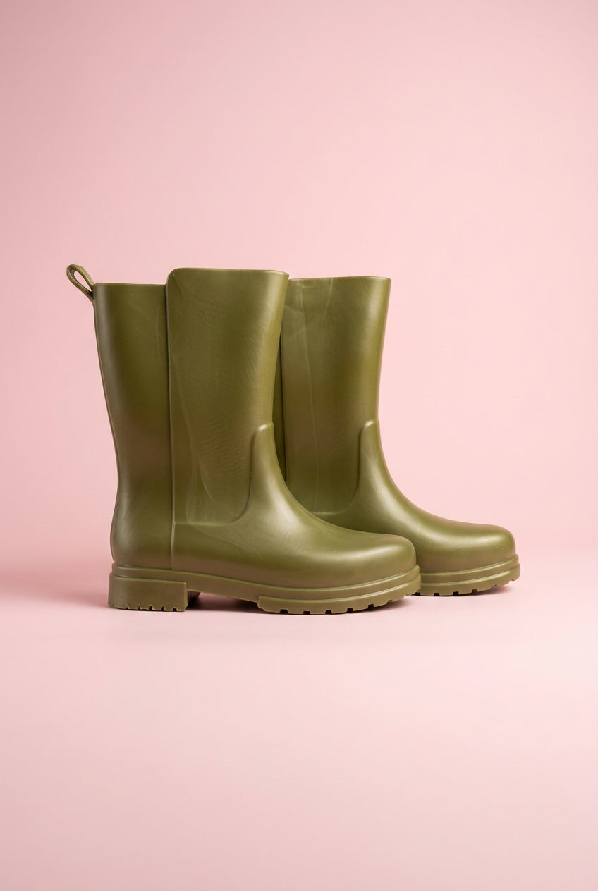 Botas Hanna Verde Oliva en PVC