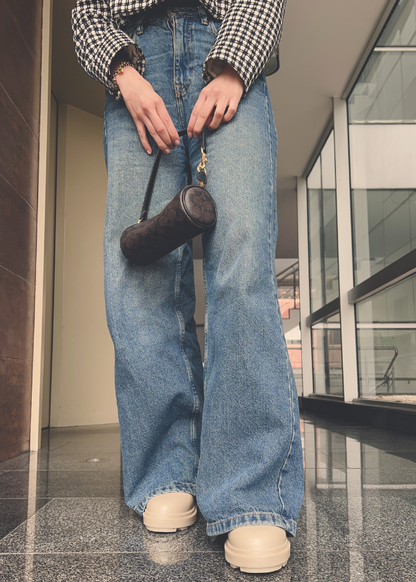 Botas caucho para mujer color arena