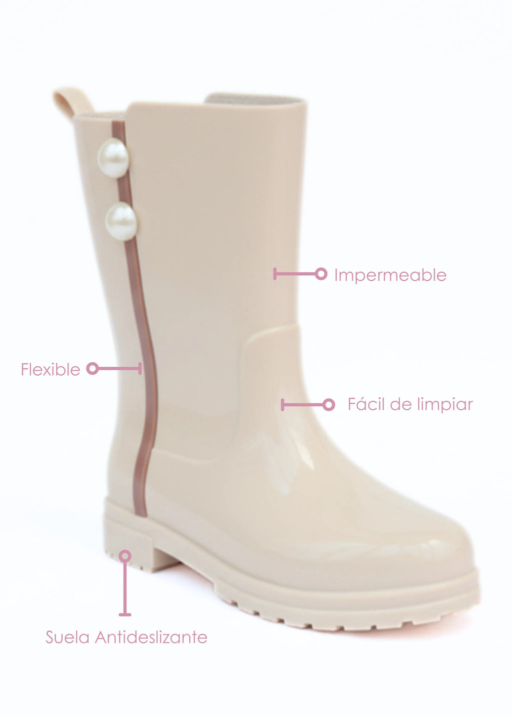 Botas Hanna Pearls