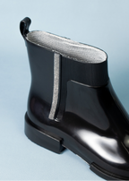 Botines Angelina Glitter detalle en el lateral