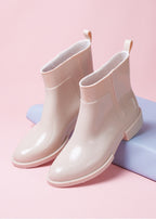 Botines Angelina en PVC punta ovalada