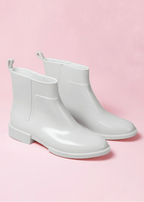 Botines Angelina en PVC punta ovalada