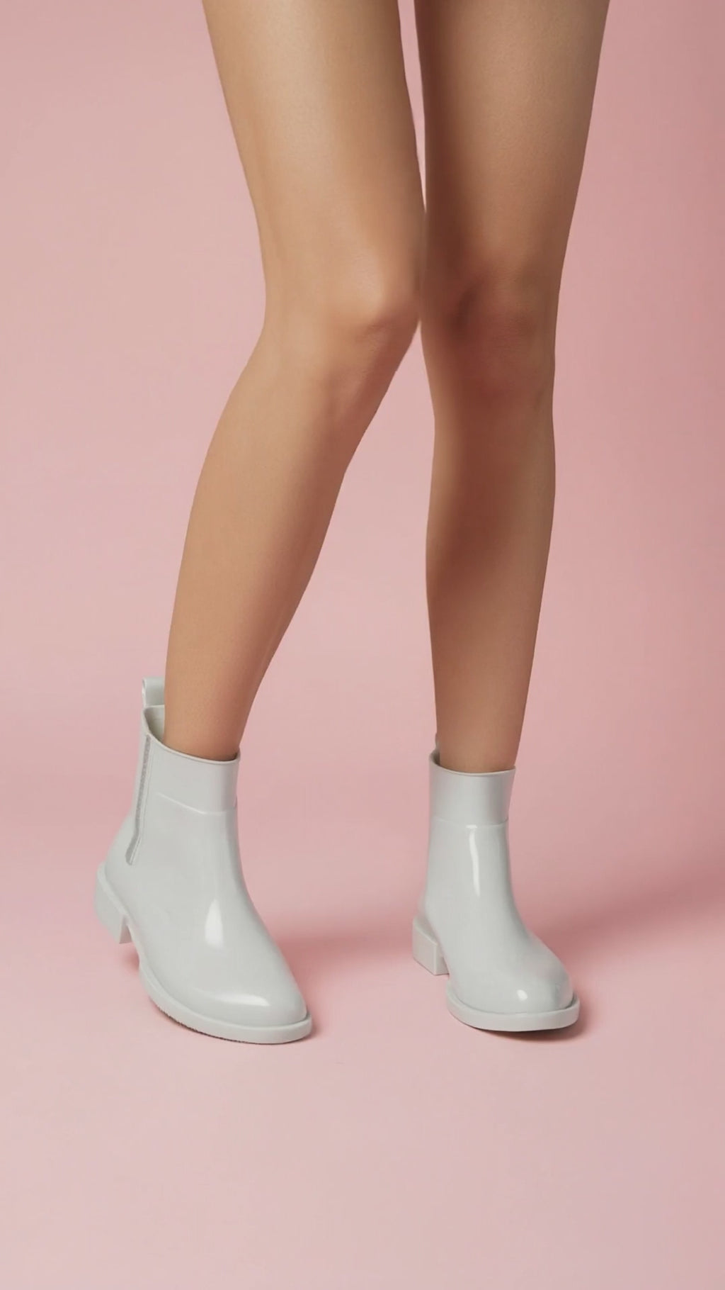 Botines Angelina Glitter detalle en el lateral