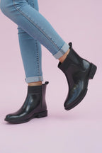 Botines Angelina en PVC punta ovalada